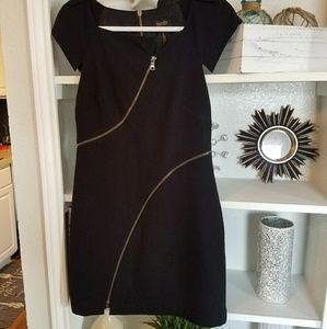 Laundry Black Zipper Dress